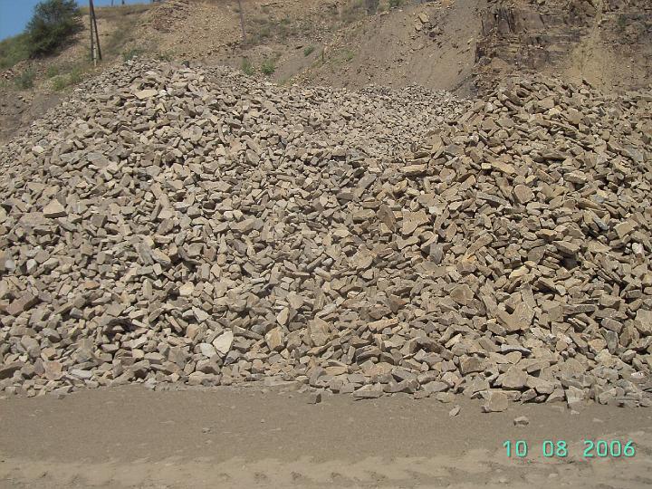 Погрузка. Бутовый камень 