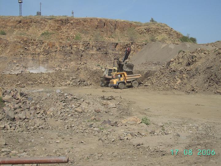 Карьер. Погрузка Белаза