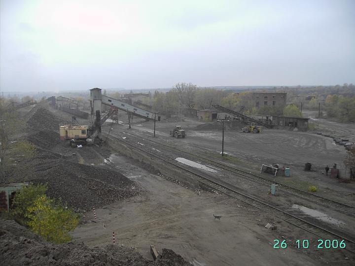 Погрузка. Вид сверху.