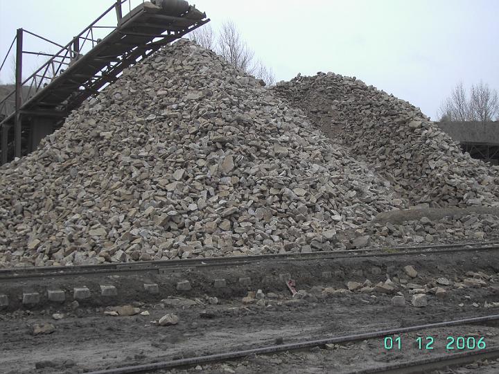 Погрузка. Бутовый камень