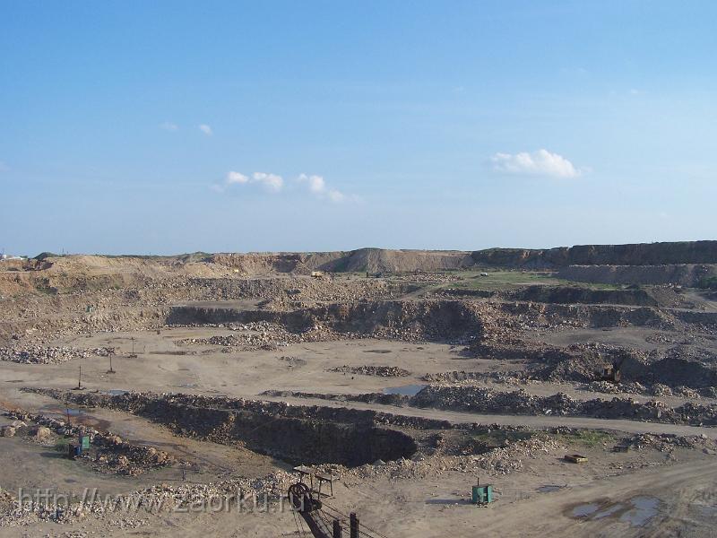 Карьер. Вид со стороны грохота.